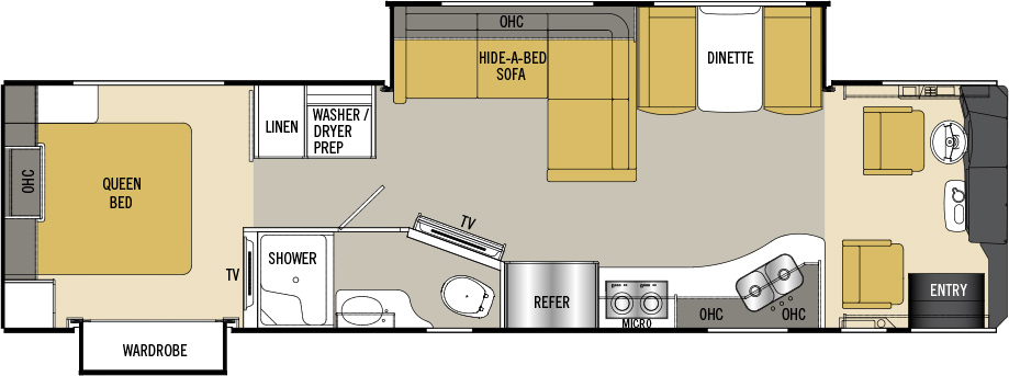 coachmen cross country srs 360DL floorplan