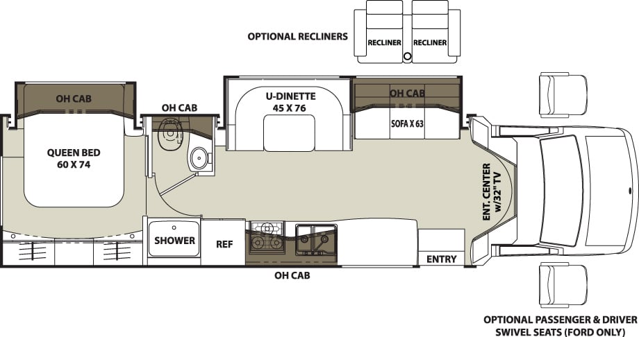 coachmen concord 300DS floorplan